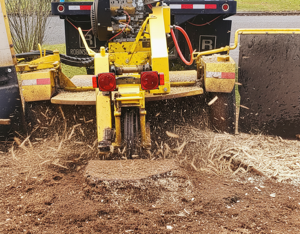 Stump grinding